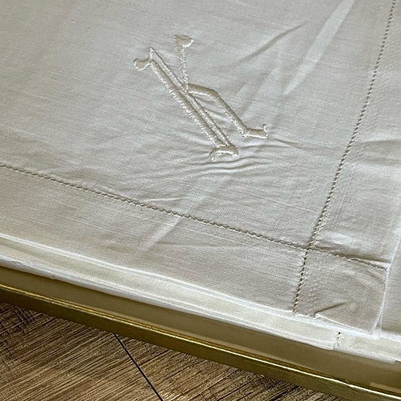 Vintage Goldenweve Monogram K Handkerchiefs Set of 3 - Picture 6 of 8